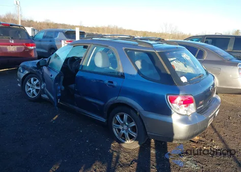2007 Subaru Impreza Outback Sport from USA, damaged, VIN JF1GG63637G806936